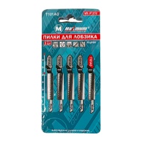 Пилки для лобзика по дереву, 101АО, 5 предметов (кратно 10 шт) (3199)