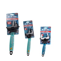 ключ разводной 200 мм с двухкомпонентной рукояткой,тонкие губки,фосфатирован,мх5577-8,maximuм (2857) оптом